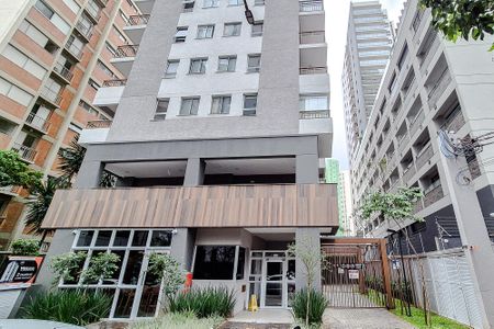 Apartamento para alugar com 40m², 2 quartos e sem vagaFachada - Plaquinha