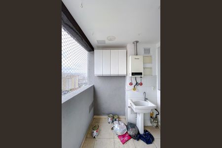 Varanda da Sala de apartamento para alugar com 2 quartos, 57m² em Brás, São Paulo