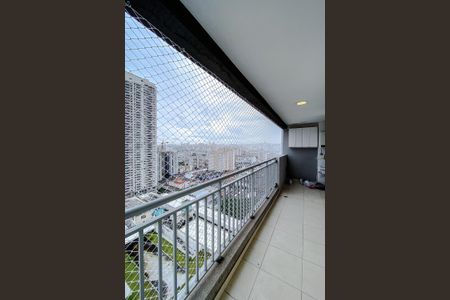 Varanda da Sala de apartamento para alugar com 2 quartos, 57m² em Brás, São Paulo