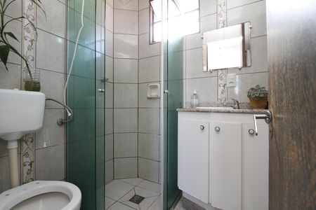 Banheiro de apartamento para alugar com 2 quartos, 60m² em Gameleira, Belo Horizonte