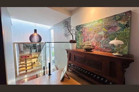 Sala de casa de condomínio para alugar com 3 quartos, 230m² em Barra da Tijuca, Rio de Janeiro