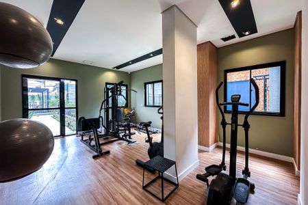 Apartamento para alugar com 39m², 1 quarto e sem vaga Apartamento para alugar com 39m², 1 quarto e sem vagaAcademia