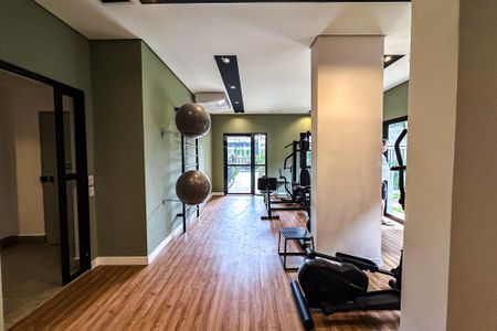 Apartamento para alugar com 39m², 1 quarto e sem vaga Apartamento para alugar com 39m², 1 quarto e sem vagaAcademia