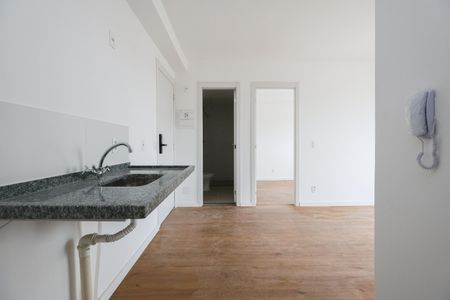 Cozinha de apartamento para alugar com 2 quartos, 36m² em Vila Sonia, São Paulo