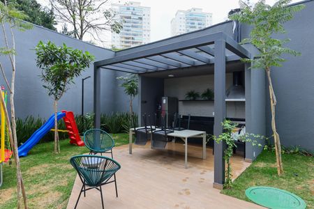 Apartamento para alugar com 36m², 2 quartos e sem vaga Apartamento para alugar com 36m², 2 quartos e sem vagaÁrea comum - Churrasqueira