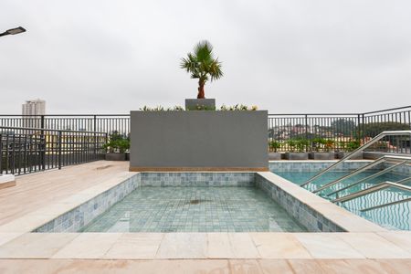 Área comum - Piscina de apartamento para alugar com 2 quartos, 36m² em Vila Sonia, São Paulo