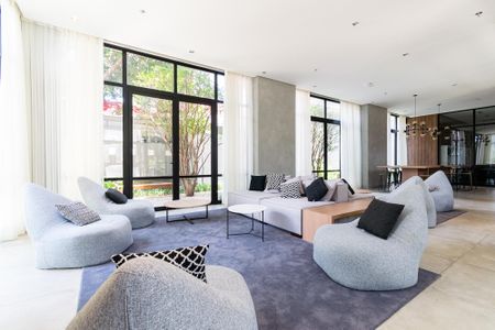 Studio para alugar com 44m², 1 quarto e 1 vagaSalão de Festas