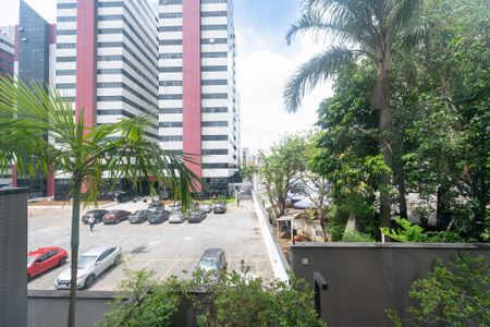 Vista da Varanda da Sala de kitnet/studio para alugar com 1 quarto, 44m² em Mirandópolis, São Paulo