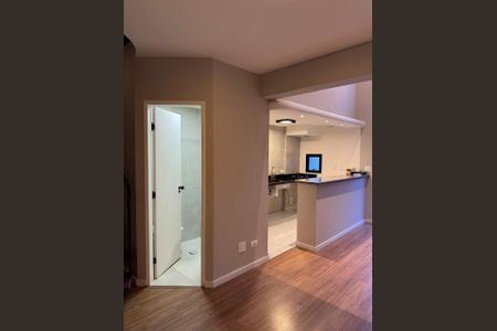 Sala de apartamento à venda com 1 quarto, 51m² em Moema, São Paulo