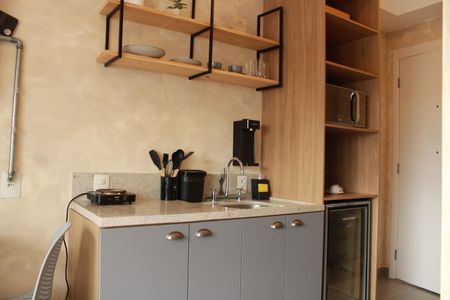 Studio à venda com 19m², 1 quarto e sem vagaCozinha