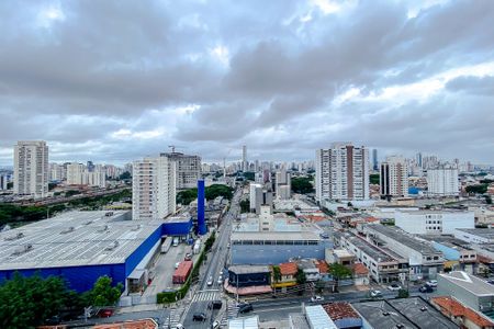 Vista da Varanda de apartamento à venda com 1 quarto, 30m² em Quarta Parada, São Paulo