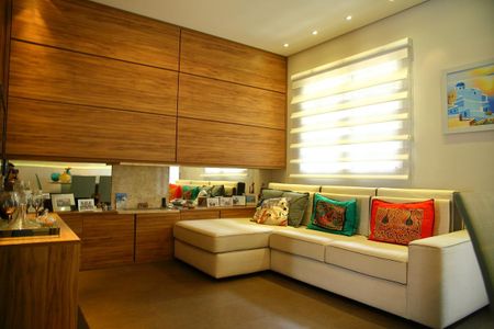 Sala de casa de condomínio à venda com 3 quartos, 100m² em Jardim Lauro Gomes, São Bernardo do Campo