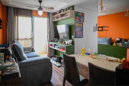 Sala de apartamento à venda com 2 quartos, 47m² em Parque Fongaro, São Paulo