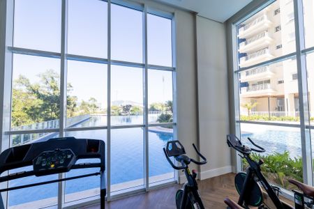 Apartamento para alugar com 58m², 2 quartos e 2 vagasÁrea comum - Academia