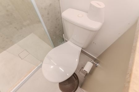 Apartamento para alugar com 55m², 2 quartos e 1 vaga Apartamento para alugar com 55m², 2 quartos e 1 vagaBanheiro da Suíte 1