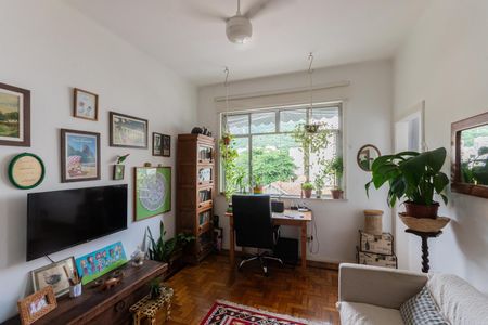Sala de apartamento à venda com 3 quartos, 85m² em Grajaú, Rio de Janeiro