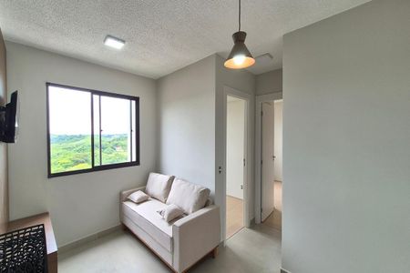 Sala de apartamento para alugar com 2 quartos, 44m² em Residencial Parque da Fazenda, Campinas