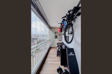 Varanda da Sala de apartamento para alugar com 3 quartos, 74m² em Mooca, São Paulo