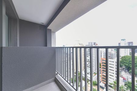 Studio à venda com 26m², 1 quarto e sem vagaVaranda