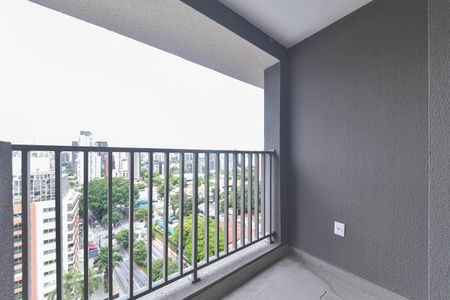 Studio à venda com 26m², 1 quarto e sem vagaVaranda