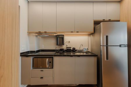 Studio para alugar com 35m², 1 quarto e 1 vaga Studio para alugar com 35m², 1 quarto e 1 vagaCozinha