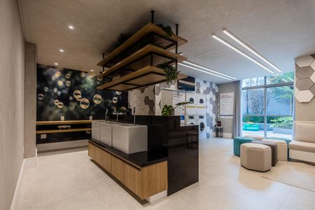 Studio para alugar com 35m², 1 quarto e 1 vagaLavanderia