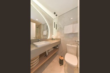 Studio à venda com 30m², 1 quarto e sem vaga Studio à venda com 30m², 1 quarto e sem vagaBanheiro