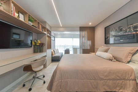 Studio à venda com 30m², 1 quarto e sem vaga Studio à venda com 30m², 1 quarto e sem vagaQuarto