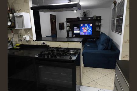 Sala de apartamento à venda com 2 quartos, 55m² em Vila Camilópolis, Santo André