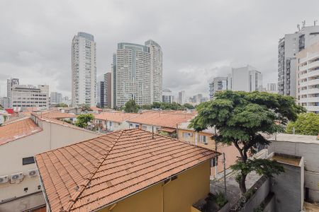 Vista da Varanda de kitnet/studio à venda com 1 quarto, 25m² em Pinheiros, São Paulo