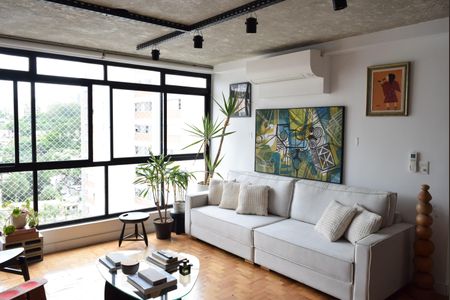 Sala de apartamento à venda com 3 quartos, 115m² em Pinheiros, São Paulo