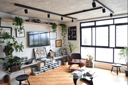 Sala de apartamento à venda com 3 quartos, 115m² em Pinheiros, São Paulo