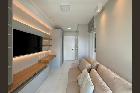 Sala de apartamento para alugar com 1 quarto, 33m² em Brooklin, São Paulo