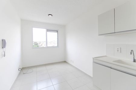 Sala - Cozinha de apartamento para alugar com 2 quartos, 32m² em Jardim Soares, São Paulo