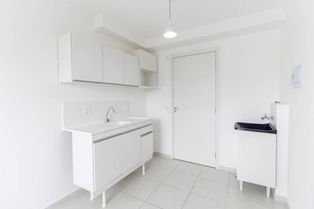 Sala - Cozinha de apartamento para alugar com 2 quartos, 32m² em Jardim Soares, São Paulo