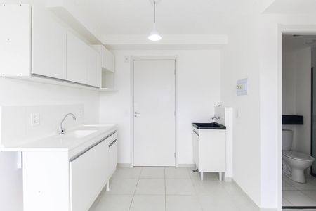 Sala - Cozinha de apartamento para alugar com 2 quartos, 32m² em Jardim Soares, São Paulo
