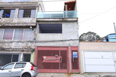Casa para alugar com 86m², 2 quartos e sem vagaFachada do imóvel - Placa instalada no portão do imóvel - Código da placa: YZUS-1670