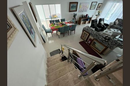 Sala de casa de condomínio à venda com 3 quartos, 320m² em Recreio dos Bandeirantes, Rio de Janeiro