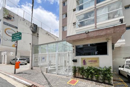 Apartamento à venda com 36m², 1 quarto e 1 vagaFachada + plaquinha