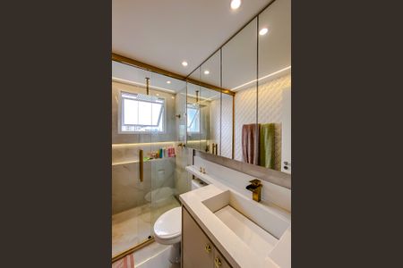 Apartamento à venda com 84m², 2 quartos e 1 vagaBanheiro da Suíte 1