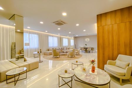 Apartamento à venda com 84m², 2 quartos e 1 vagaÁrea comum - Salão de festas