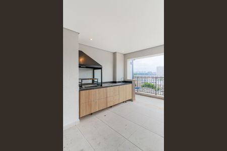 Varanda Gourmet de apartamento para alugar com 3 quartos, 110m² em Jardim Caravelas, São Paulo