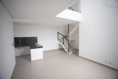 Sala de apartamento para alugar com 3 quartos, 150m² em Grajaú, Belo Horizonte