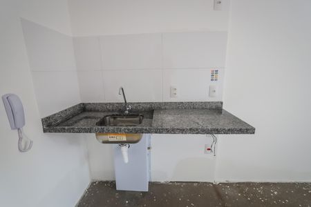 Studio à venda com 29m², 1 quarto e sem vagaCozinha