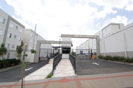 Apartamento para alugar com 44m², 2 quartos e 1 vagaFachada e portaria