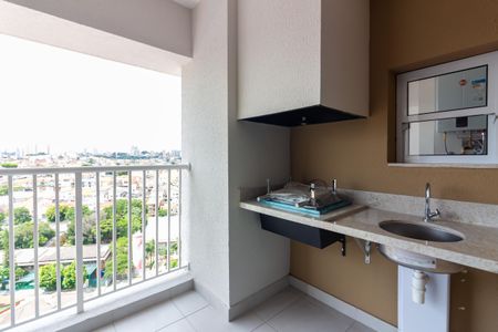 Varanda gourmet de apartamento para alugar com 2 quartos, 50m² em  Vila Osasco, Osasco