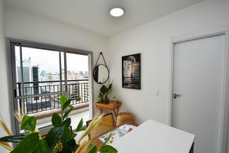 sala de jantar de apartamento para alugar com 2 quartos, 39m² em Pinheiros, São Paulo