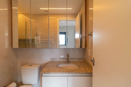 Studio para alugar com 24m², 1 quarto e sem vaga Studio para alugar com 24m², 1 quarto e sem vagaBanheiro