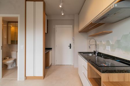 Studio para alugar com 24m², 1 quarto e sem vaga Studio para alugar com 24m², 1 quarto e sem vagaCozinha