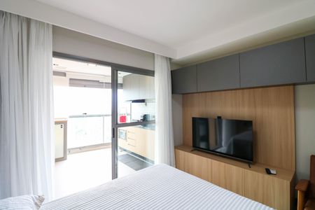 Studio de kitnet/studio para alugar com 1 quarto, 30m² em Jardim das Acacias, São Paulo